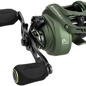KastKing Spartacus II Baitcasting Fishing Reel, 6oz Ultralight Baitcaster Reel, Super Smooth with 17.6 LB Carbon Fiber Drag, 7.2:1 Gear Ratio, 39mm Palm Perfect Lower Profile Design